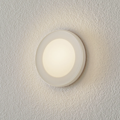 BEGA Accenta sieninis montavimas apvalus žiedas baltas 160lm