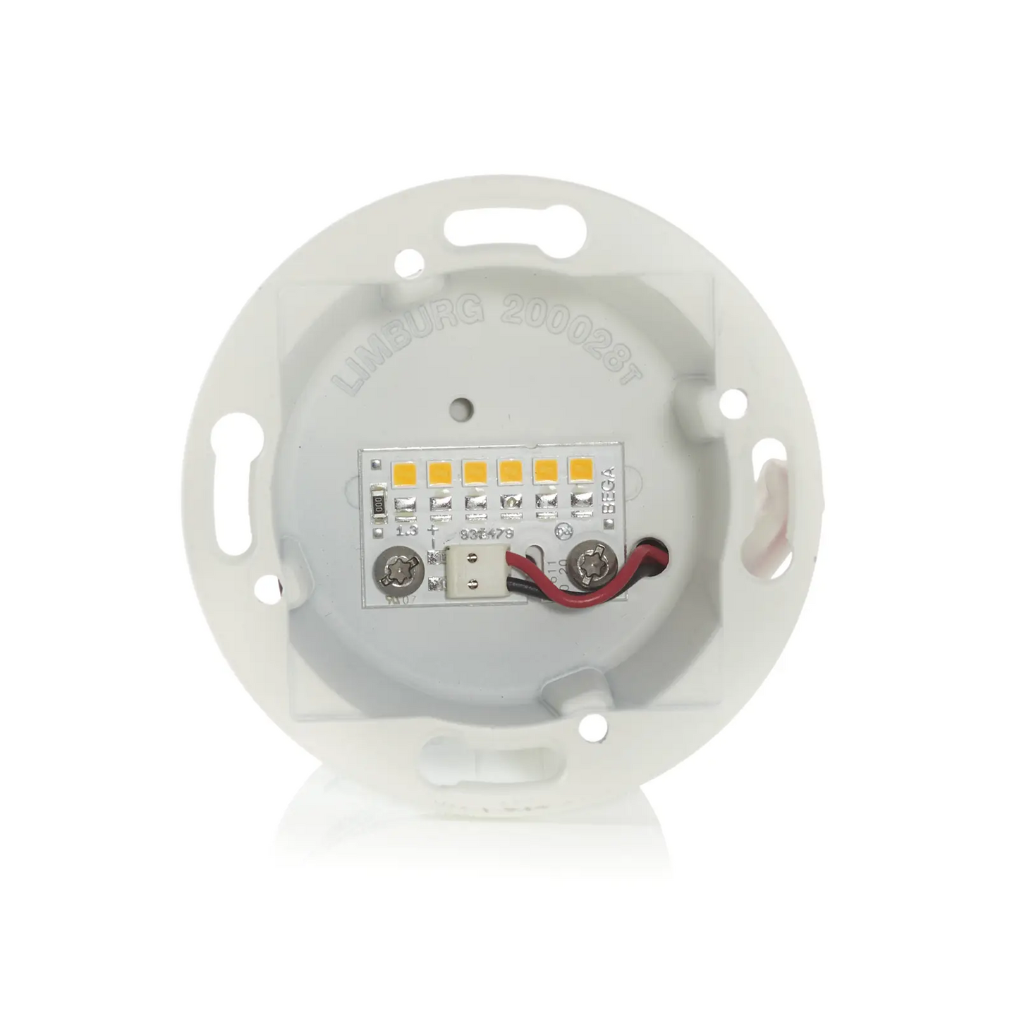 BEGA Accenta sieninis montavimas apvalus žiedas baltas 160lm