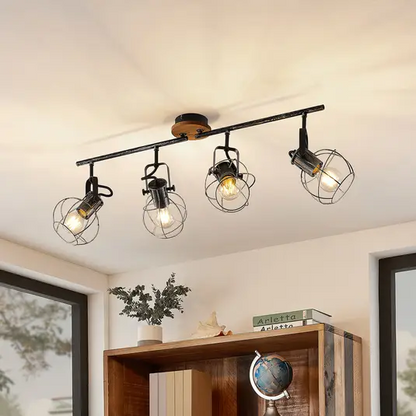 Lindby Salima lubinis prožektorius, narveliai, 4 šviestuvai