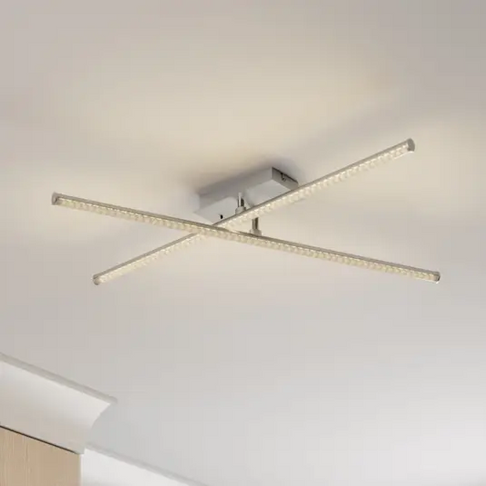 Lindby Lansson LED RGB lubinis šviestuvas, 2 lemputės