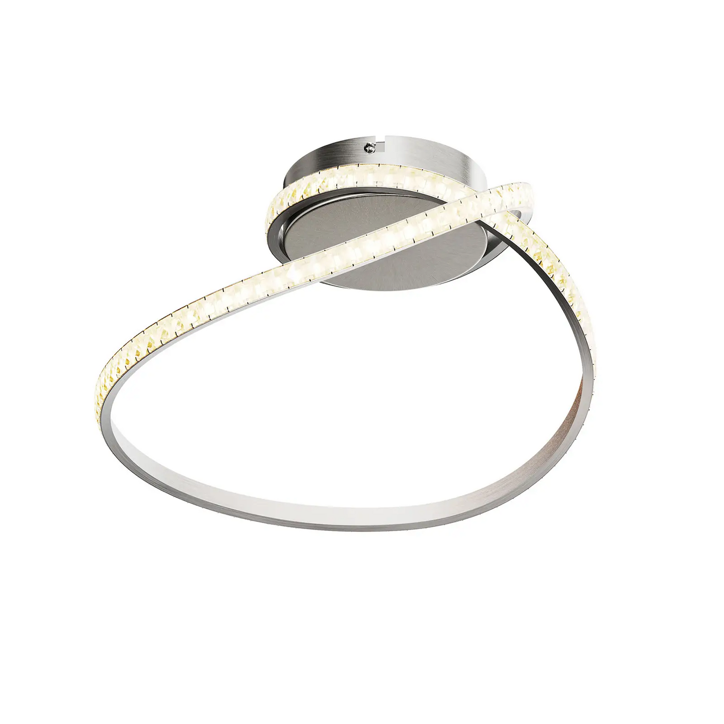 Lindby Criostal LED lubų šviestuvas su RGB perjungimu