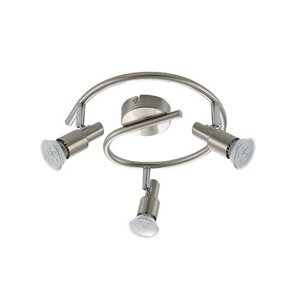 ELC Farida LED lubinis šviestuvas, nikelis, 3 šviesos šaltiniai