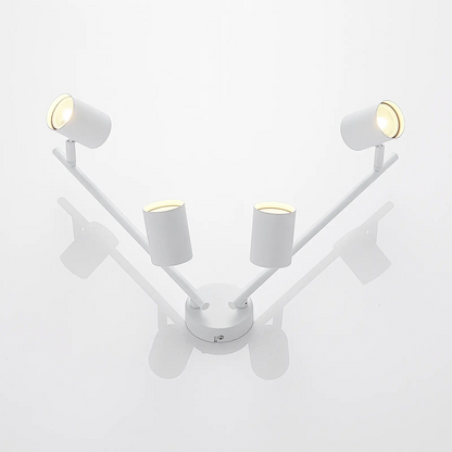 ELC Tomoki LED lubinis šviestuvas, baltas, 4 šviesos šaltiniai