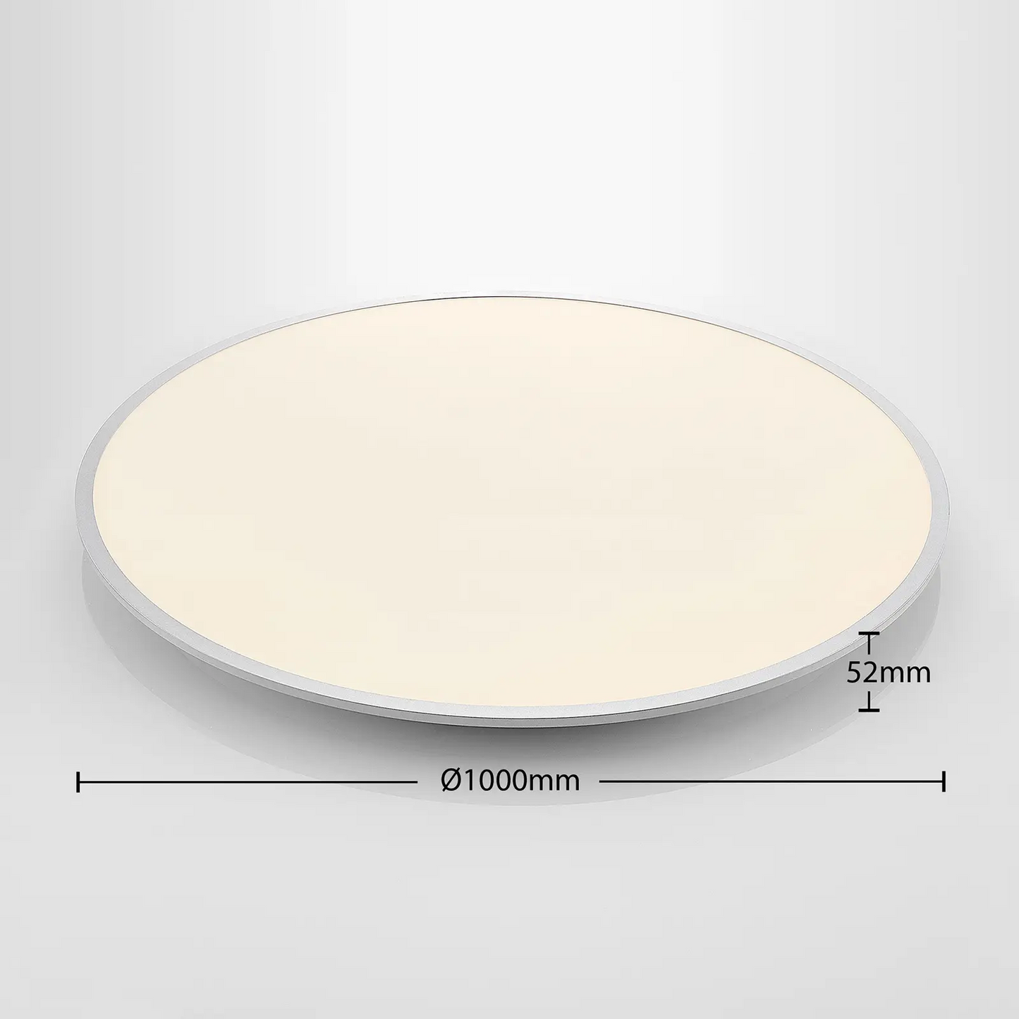 Lindby Narima LED lubinis šviestuvas, CCT, Ø 100 cm