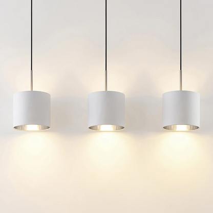 Lindby Trinika tekstilinis baltos spalvos pakabinamas šviestuvas