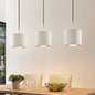 Lindby Trinika tekstilinis baltos spalvos pakabinamas šviestuvas