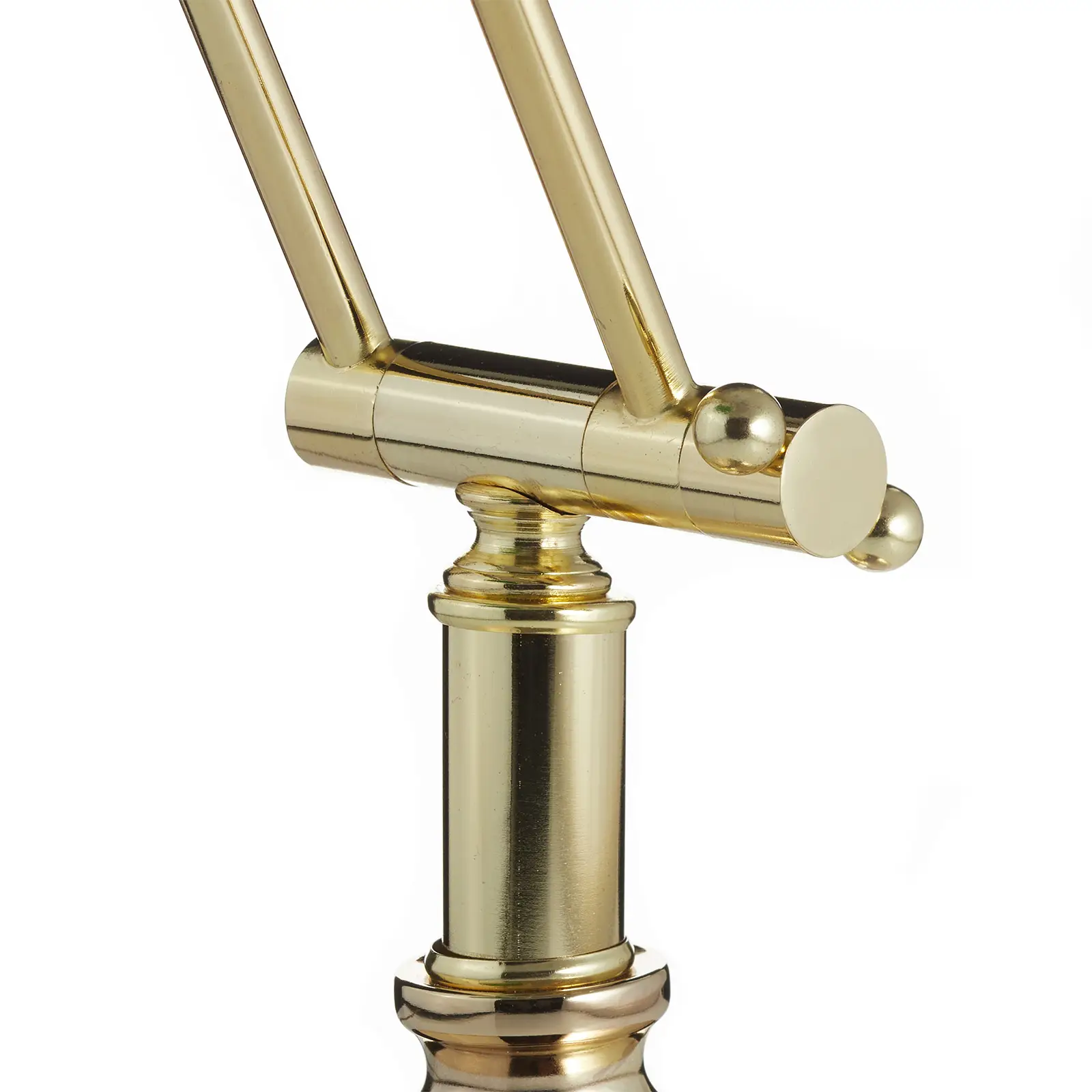 Banker lempa Steve su žaliu stiklo gaubtu