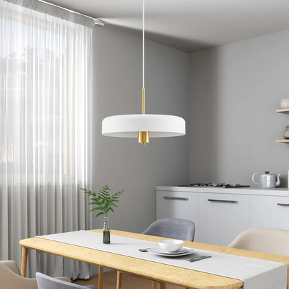 Lucande Filoreta pakabinamas šviestuvas, 45 cm, baltas