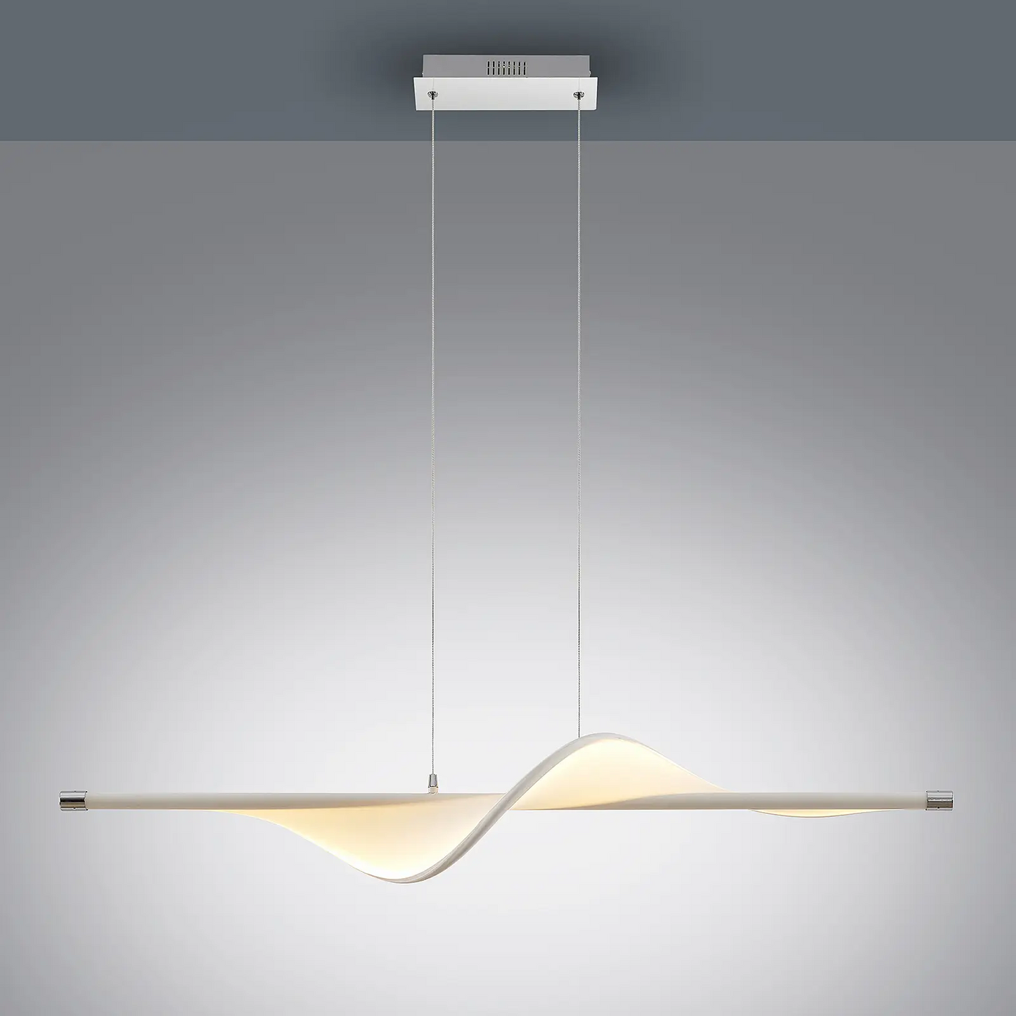 Edano pakabukas baltas/chromas – Lucande