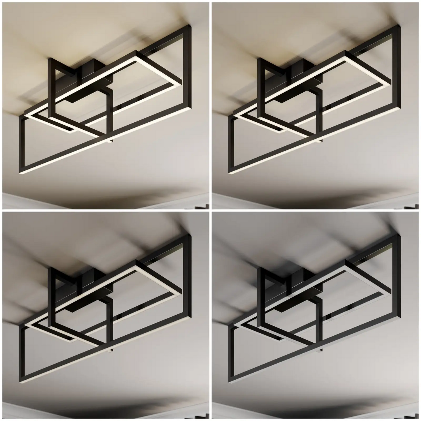 Lucande Hylda lubinis šviestuvas 92cm, perjungiamas 3 etapais