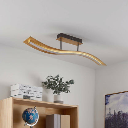 Lindby Larisa LED lubinis šviestuvas su banguotu atspalviu