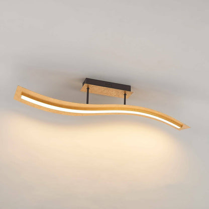 Lindby Larisa LED lubinis šviestuvas su banguotu atspalviu