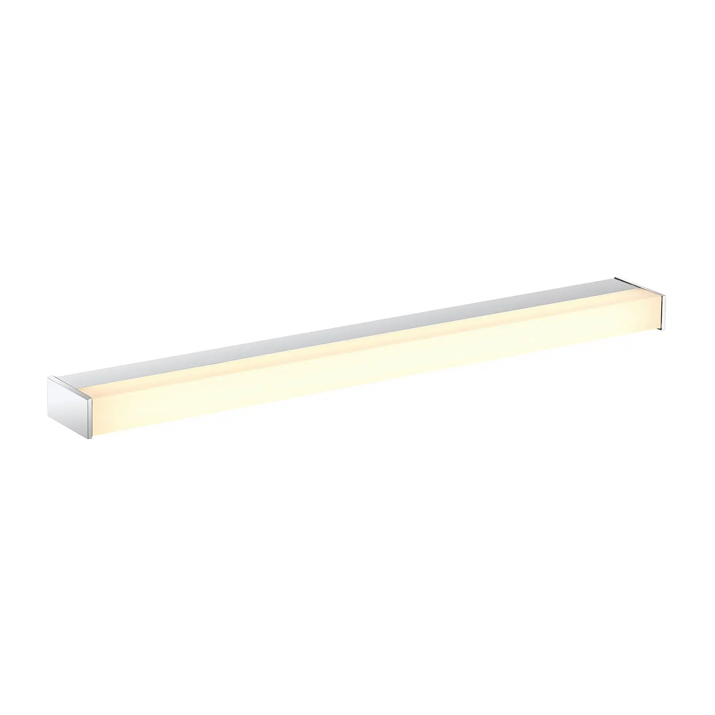 Archchio Djamal LED sieninis šviestuvas, IP44, chromas, 70 cm
