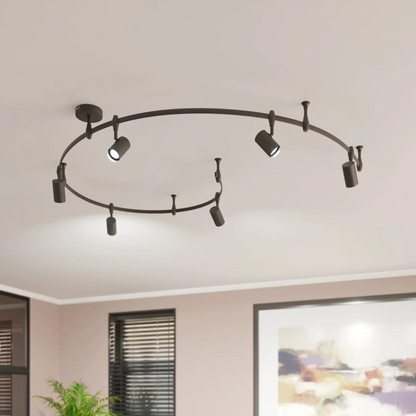 ELC Delila bėgių sistema, cilindras, smėlio juodas