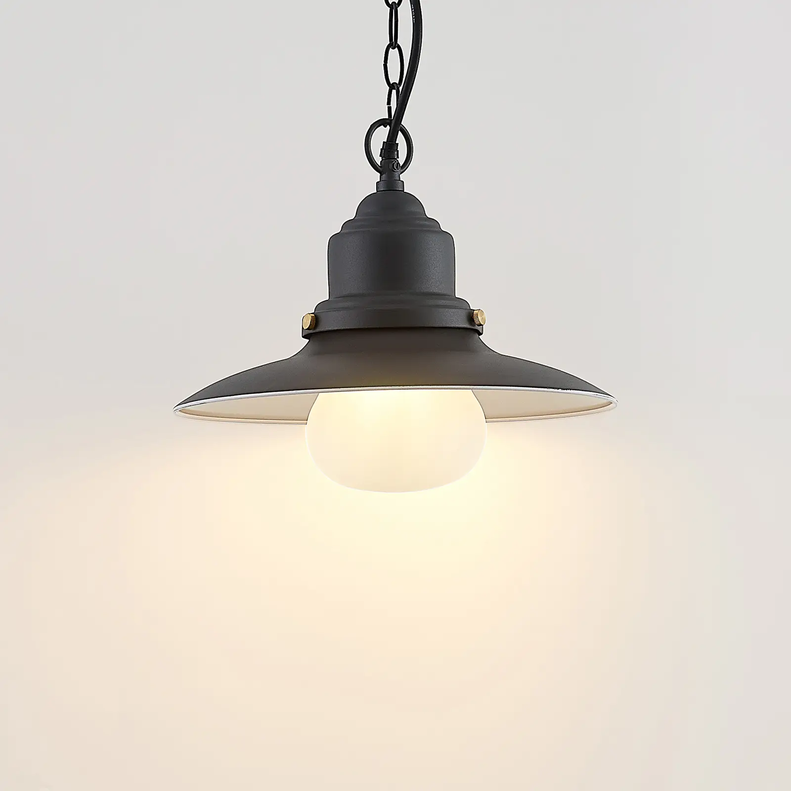 Lindby Roisin lauko pakabukas šviesus, tamsiai pilkas