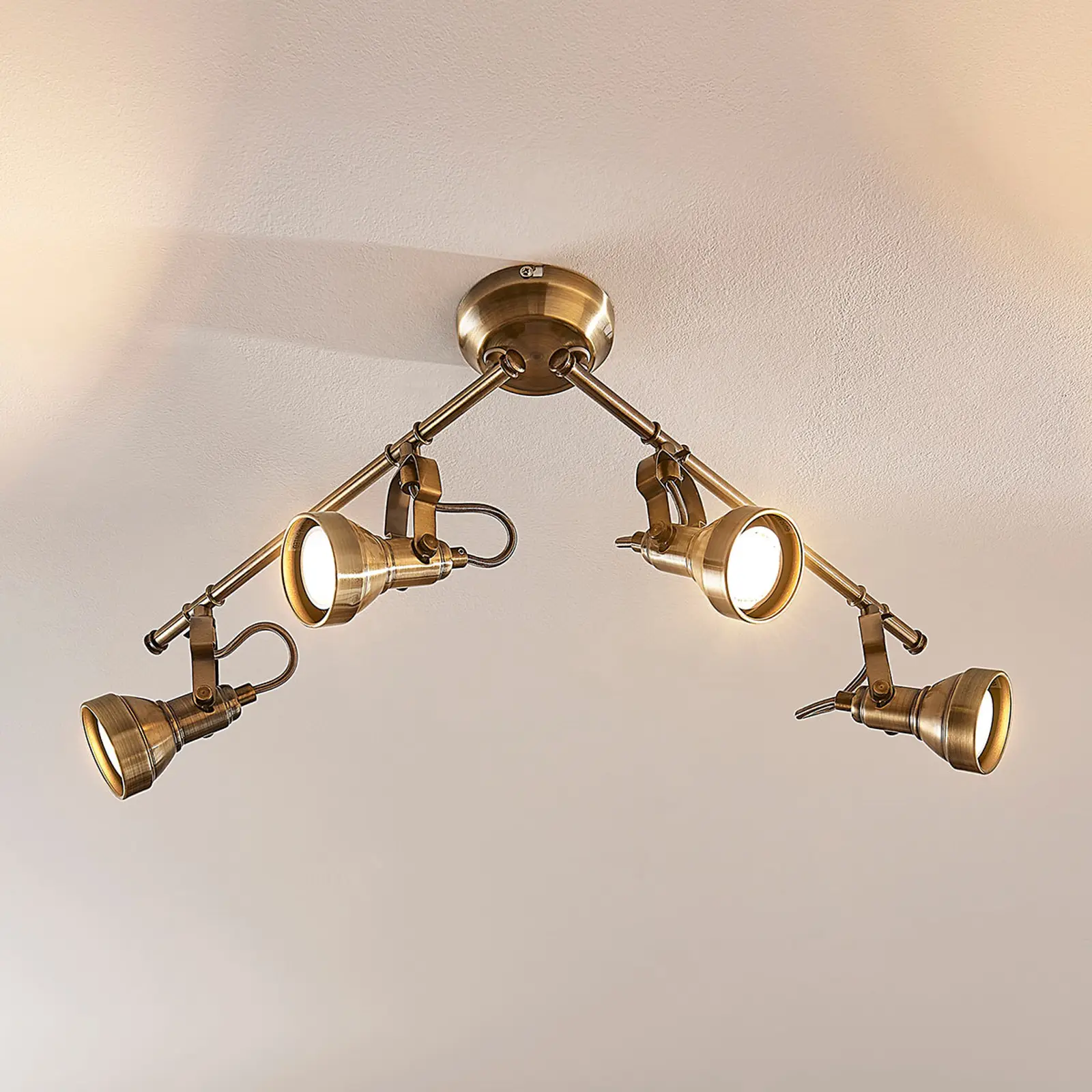 Pailgas lubinis šviestuvas Perseas, GU10 LED