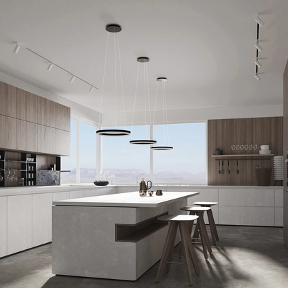 Archchio Albiona LED pakabinamas šviestuvas, 1 žiedas, 40 cm