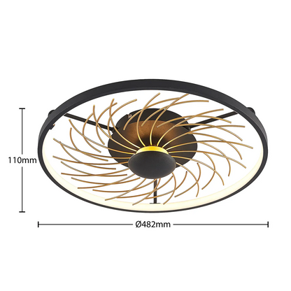 Lindby Fynnian LED lubų lempa